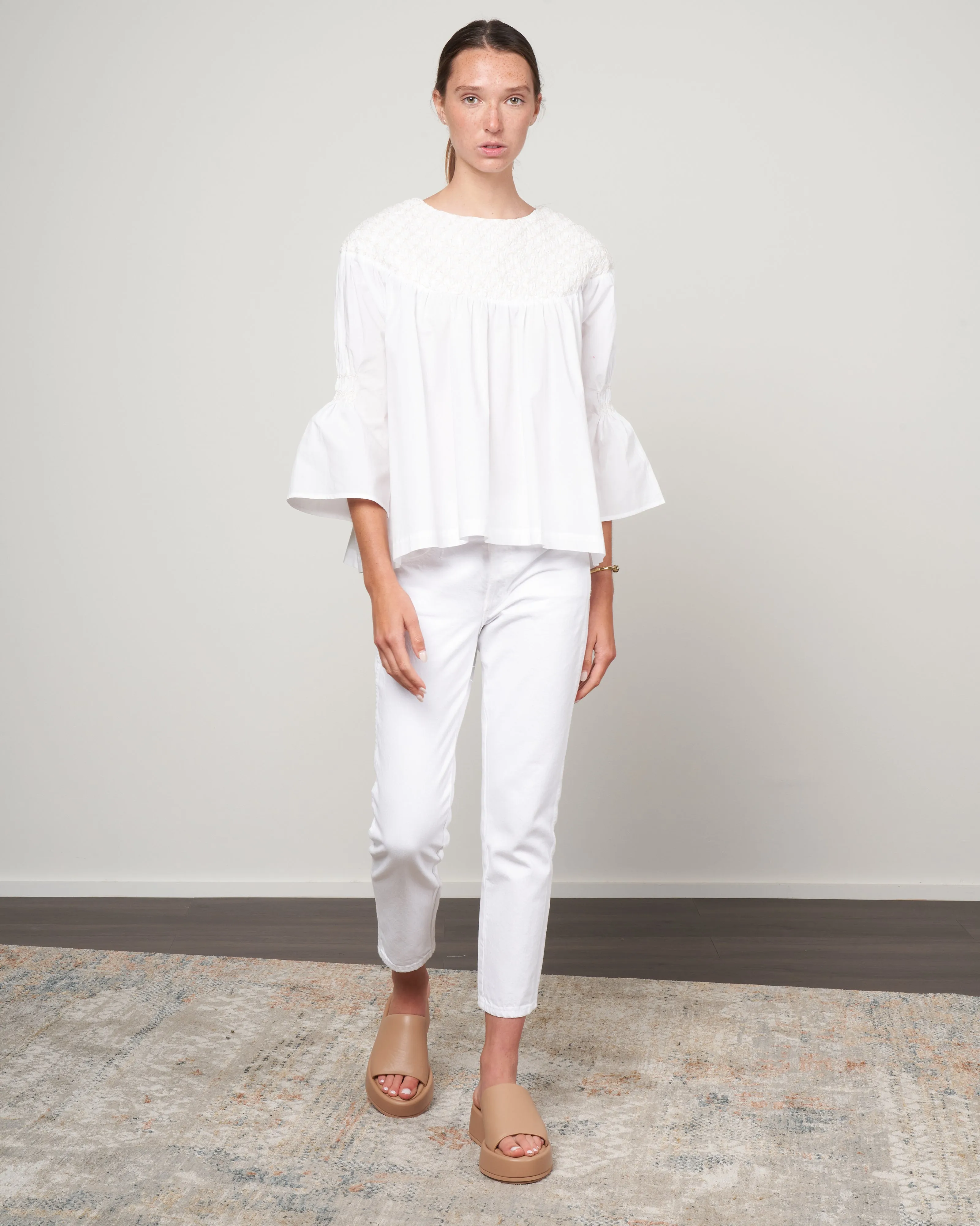 opheis blouse - white ivory