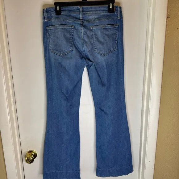 PAIGE Fiona Blue Flared Jeans
