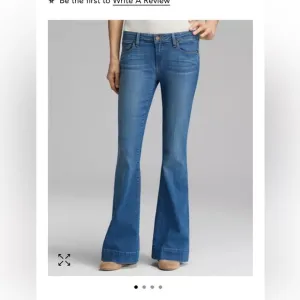 PAIGE Fiona Blue Flared Jeans