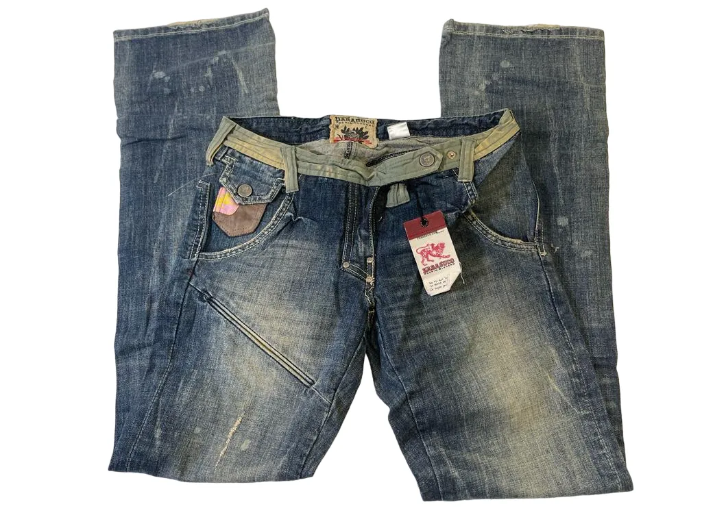 Parasuco  Montreal/Italy. New With Tags. Low Rise Boot Cut Jeans