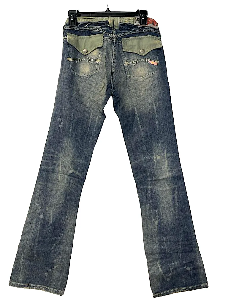 Parasuco  Montreal/Italy. New With Tags. Low Rise Boot Cut Jeans