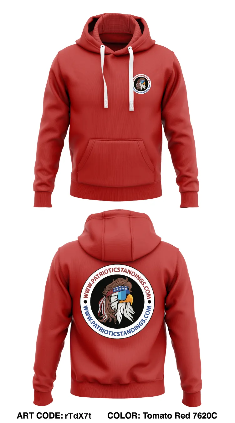 PATRIOTIC STANDINGS  Store 1  Core Men's Hooded Performance Sweatshirt - rTdX7t
