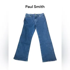 Paul Smith PS Kick Flare Jean size 29 Medium Wash NWT