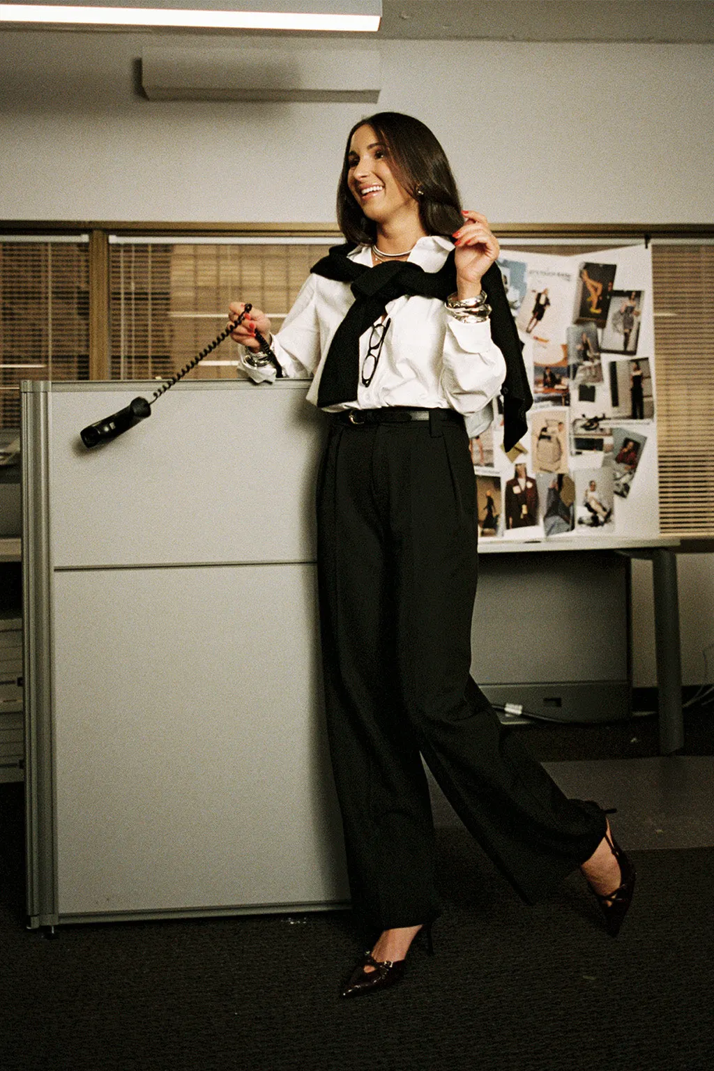 Perfect White Button Down   Pant Combo