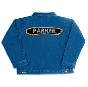 Personalised Safari Denim Jacket
