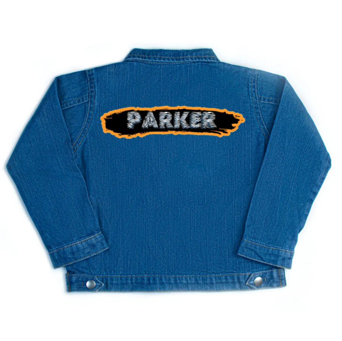 Personalised Safari Denim Jacket