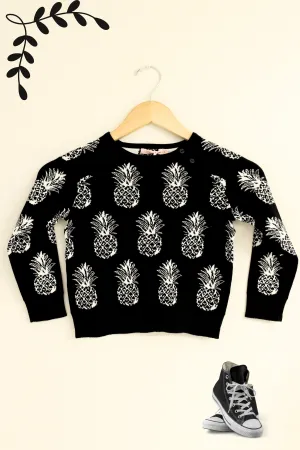 PINEAPPLE SWEATER | KIDS SIZE 7 - 16