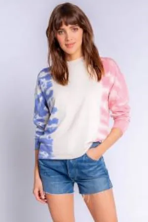 PJ Salvage Fade Away Tie Dye Top