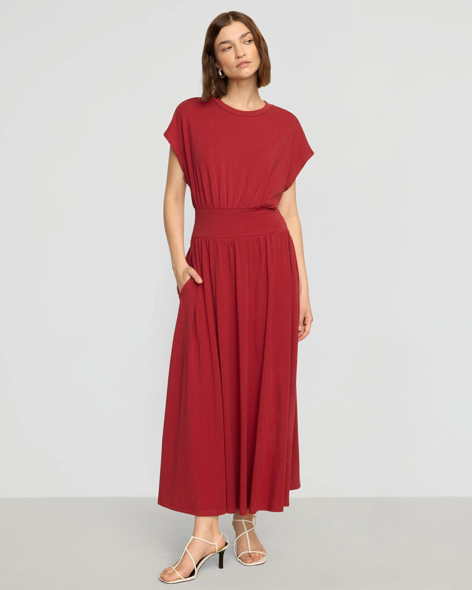 Prima Jersey Midi Dress