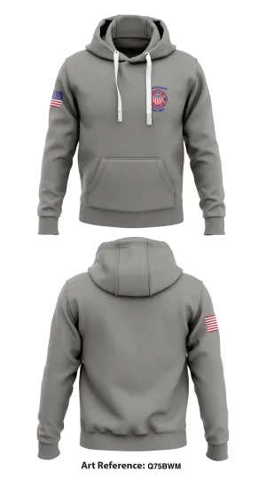 quincy fire dept. Store 1  Core Men's Hooded Performance Sweatshirt - Q75BWm