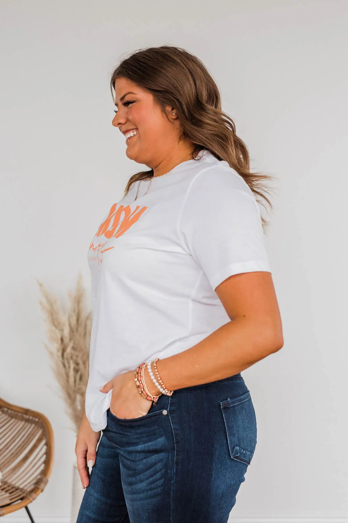 "Mom Mode" Graphic Tee- White