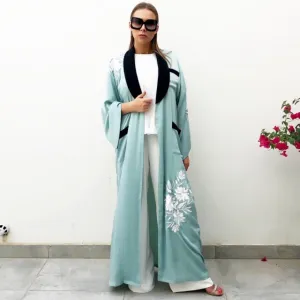 RAM19 ELIZA TURQUOISE ROBE ABAYA