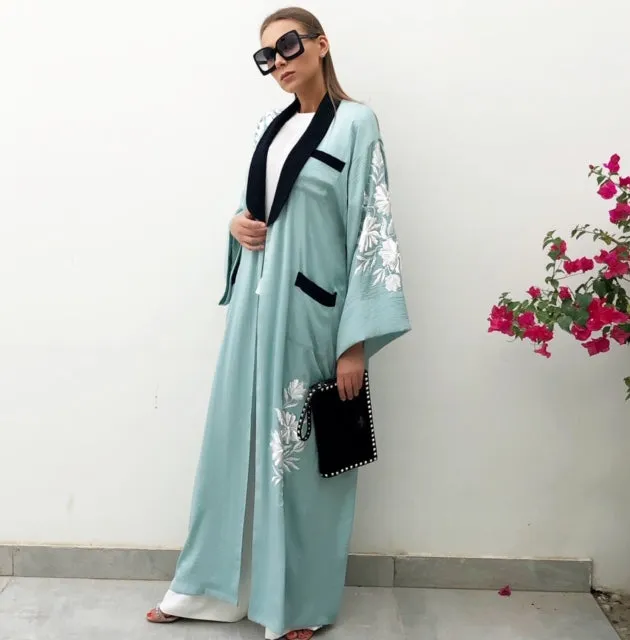 RAM19 ELIZA TURQUOISE ROBE ABAYA