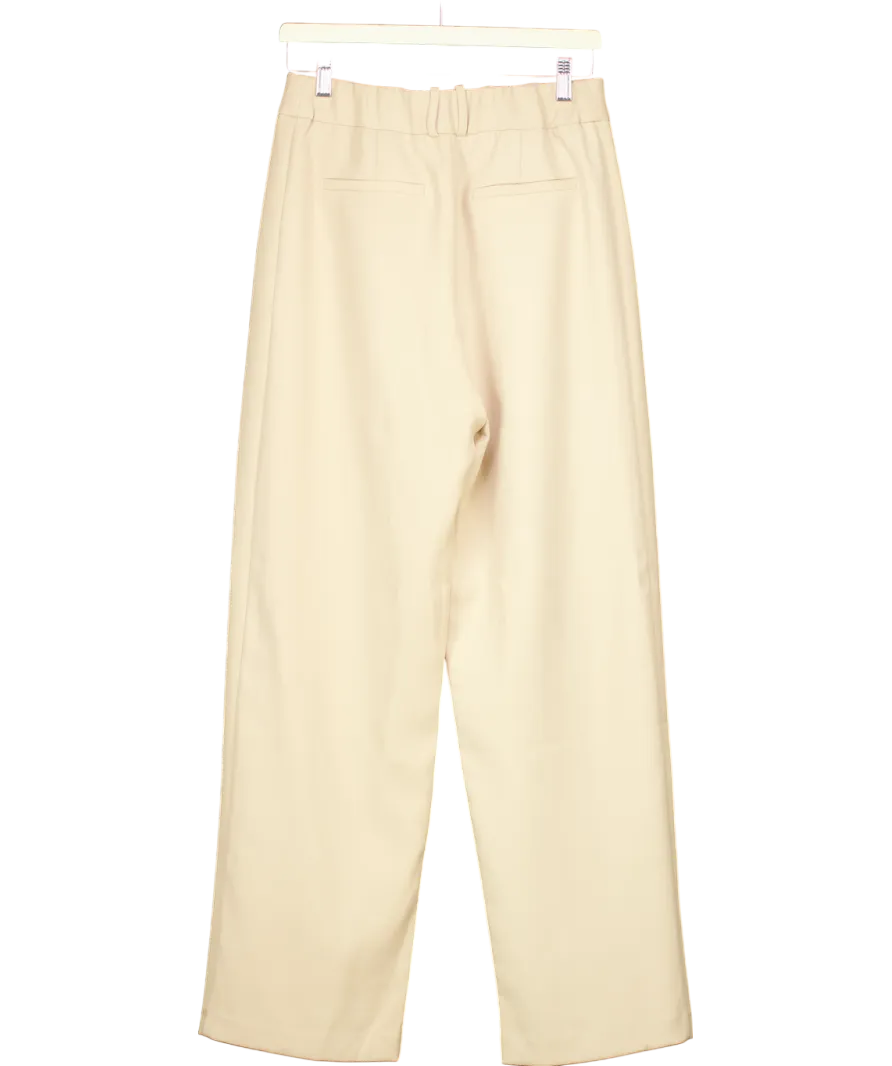 Re Ona Beige Bobbi Trousers UK 10