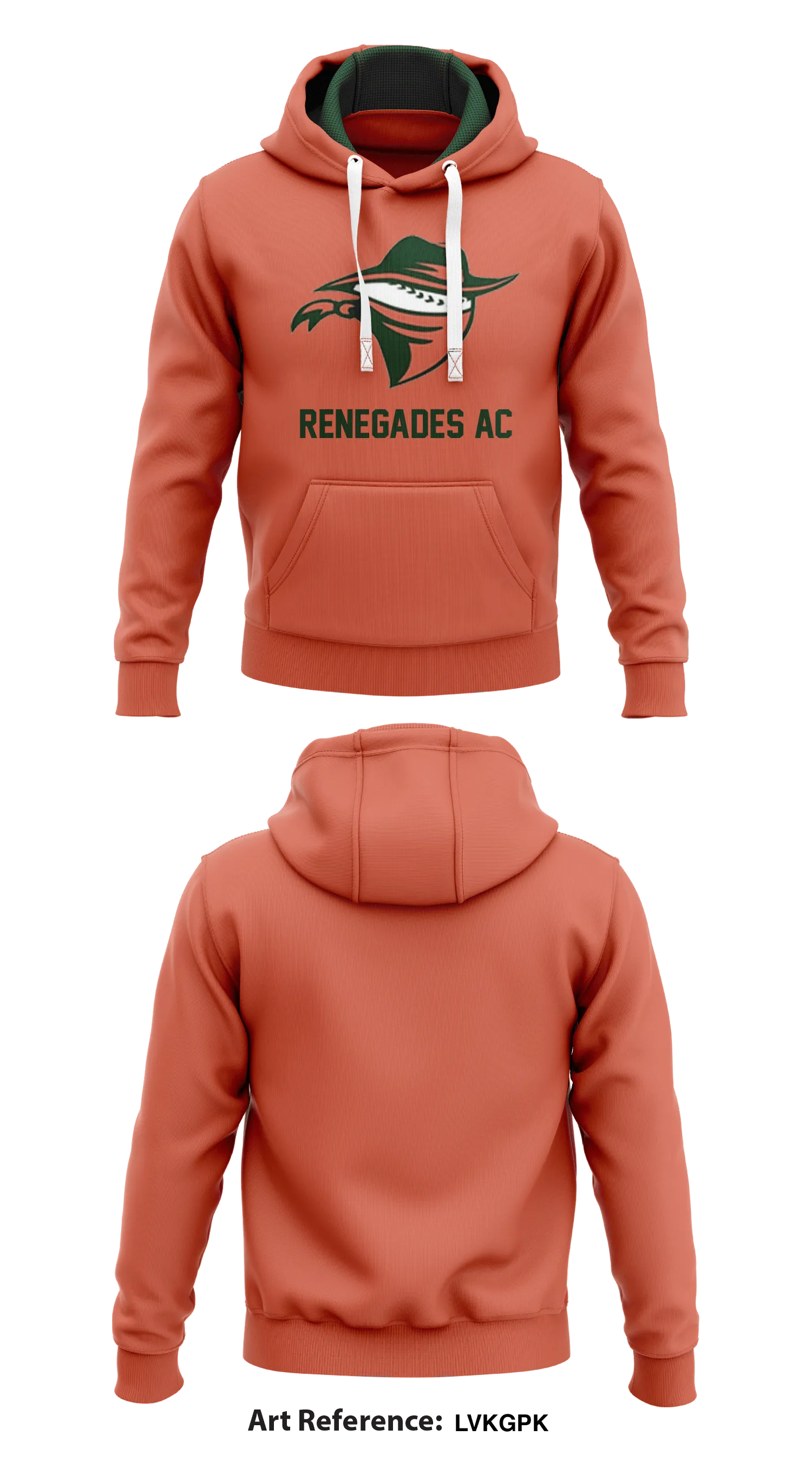Renegades (AC) Store 1  Core Men's Hooded Performance Sweatshirt - LVkGPk