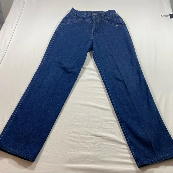 Rockies jeans Bootcut Western Rodeo 29-9 Blue Denim Jeans Bareback High Waist