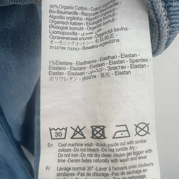 Rolla’s Dallas Low Bootcut Jeans In Karen Blue