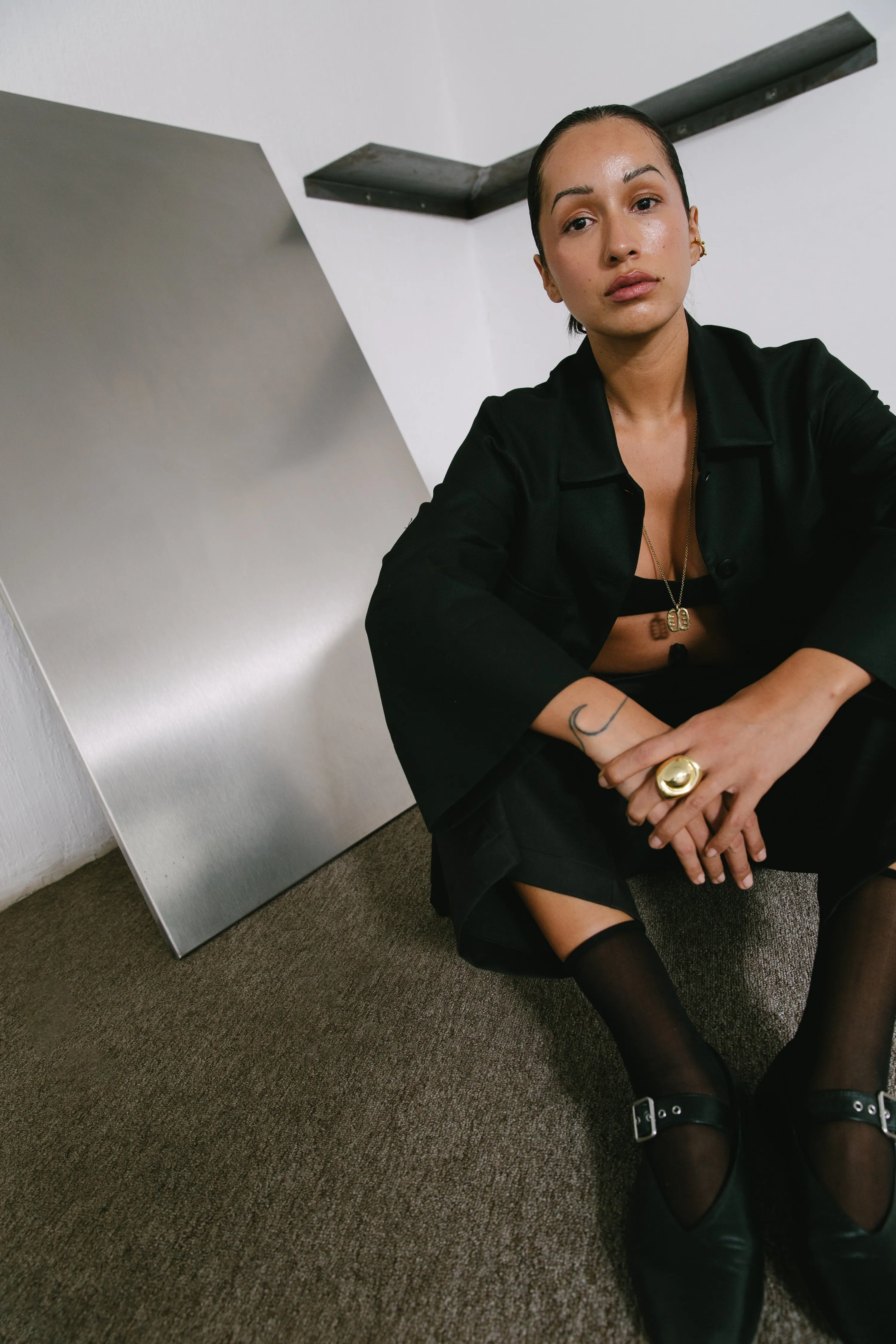 Safari Jacket in Black