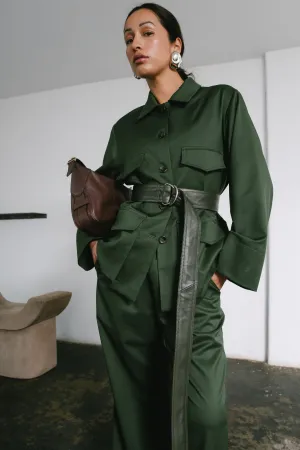 Safari Jacket in Green