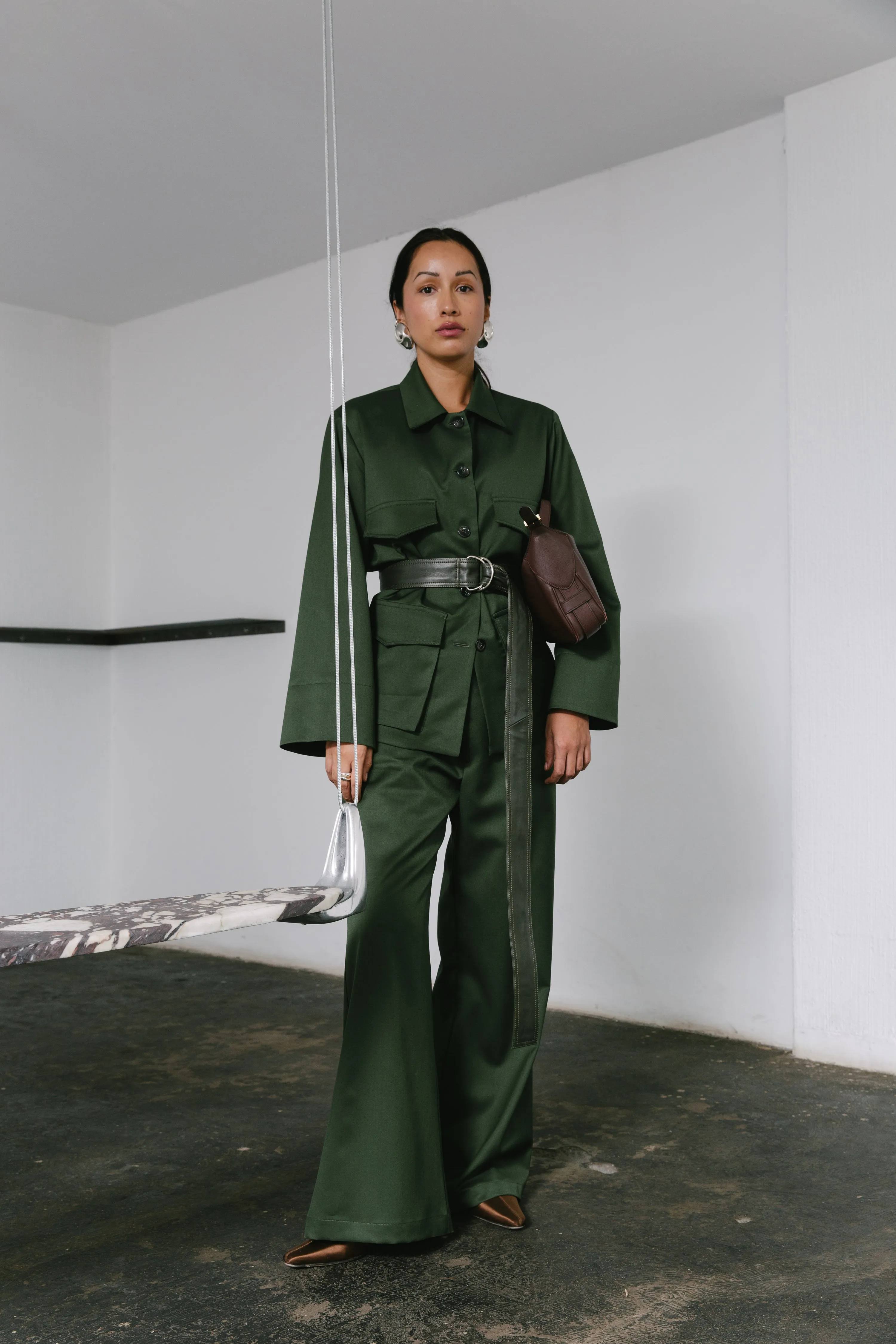 Safari Jacket in Green