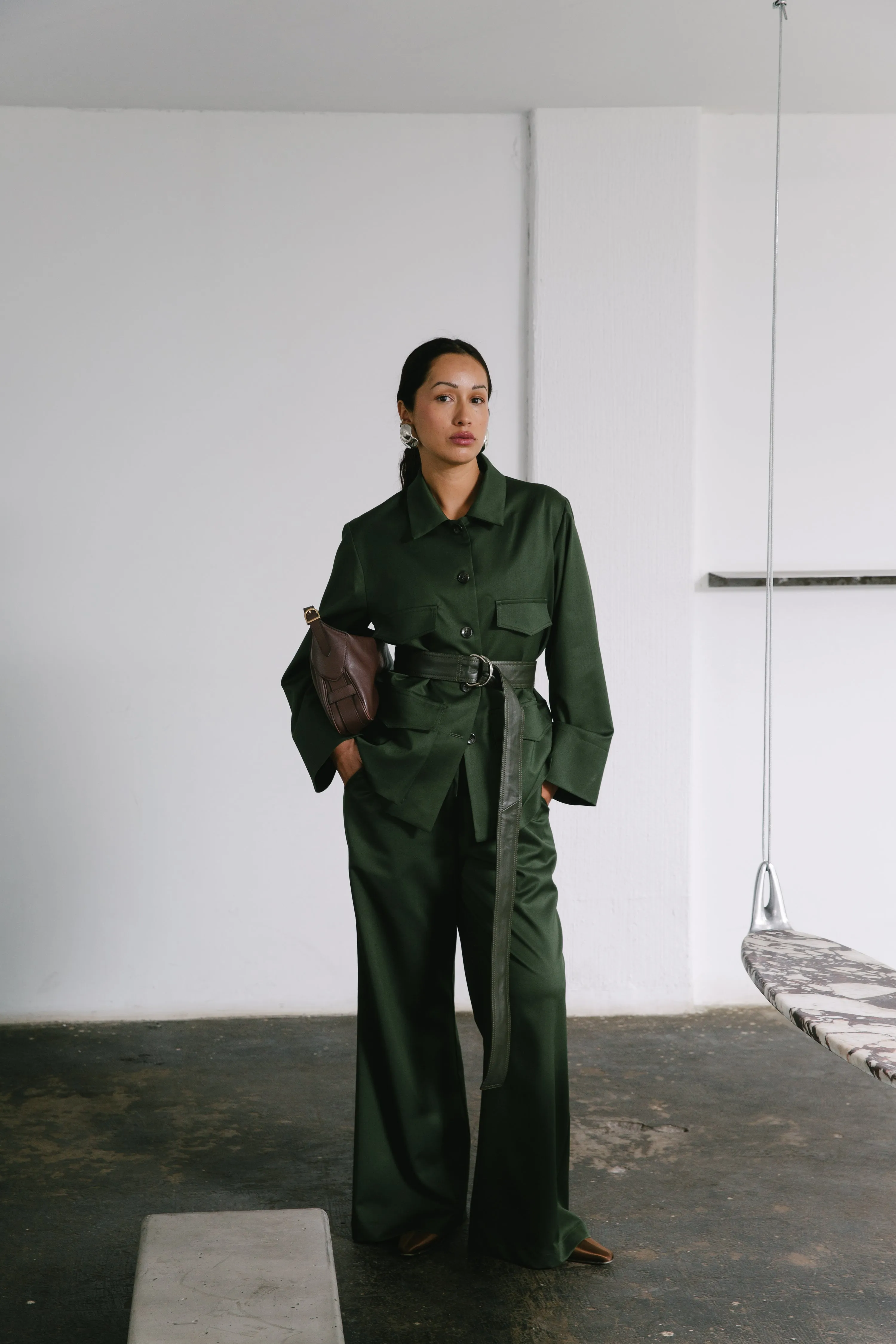Safari Jacket in Green