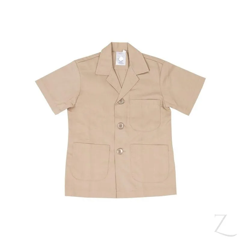 Safari Jacket  - Sand Long