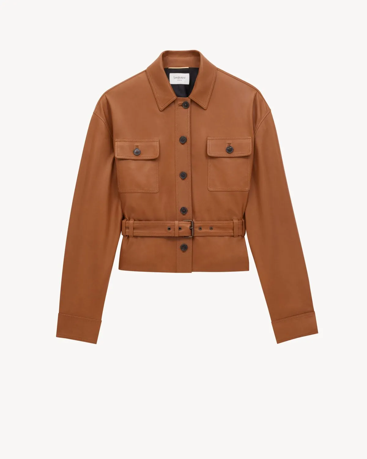 Saharienne Short Jacket In Lambskin