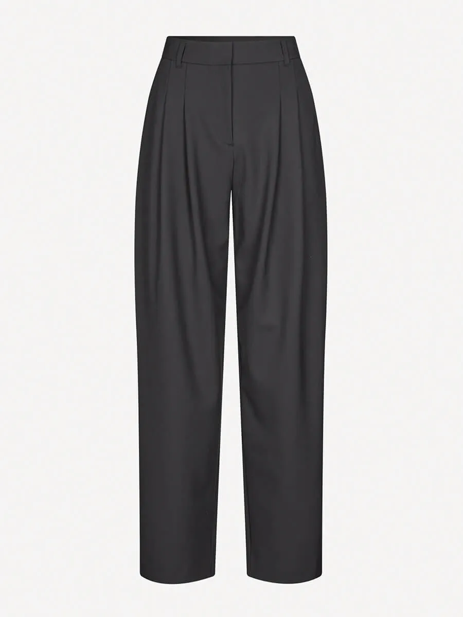 Saluzy Trousers - Black