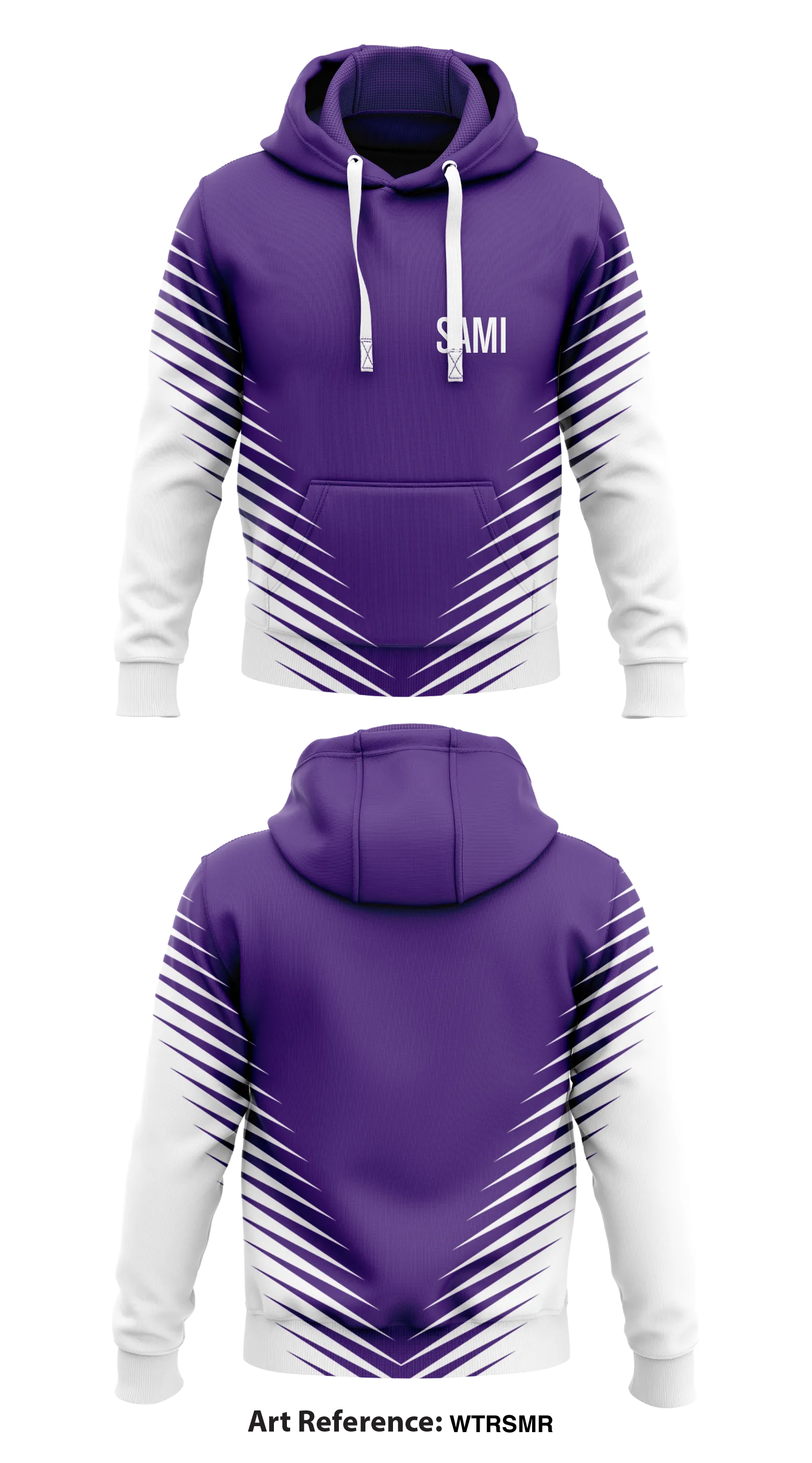 Sami Store 1  Core Men's Hooded Performance Sweatshirt - WTRsMR