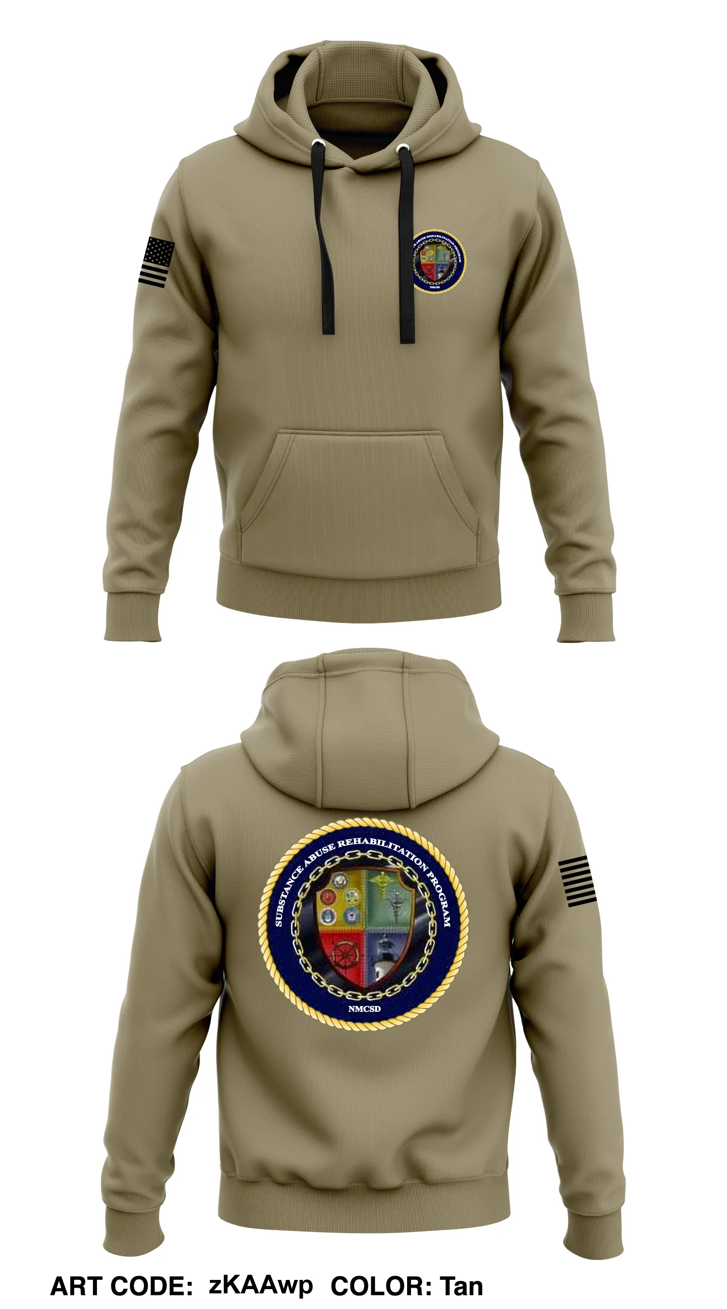 SARP Point Loma, CA  Core Men's Hooded Performance Sweatshirt - zKAAwp