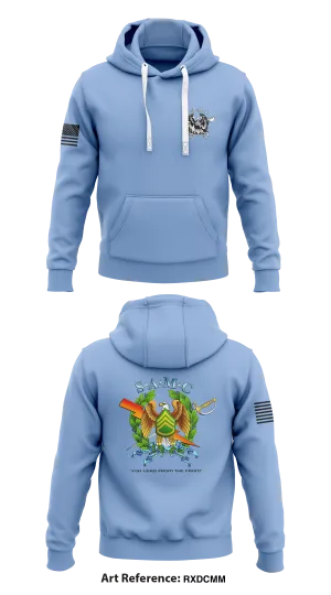 Sergeant Audie Murphy Club  Core Men's Hooded Performance Sweatshirt - rxdCMM