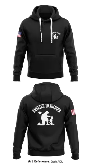 Shelter to Soldier Core Men's Hooded Performance Sweatshirt - gwmAdL