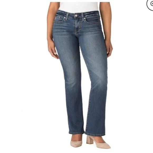 Signature by Levi Strauss Low Rise Bootcut Jeans