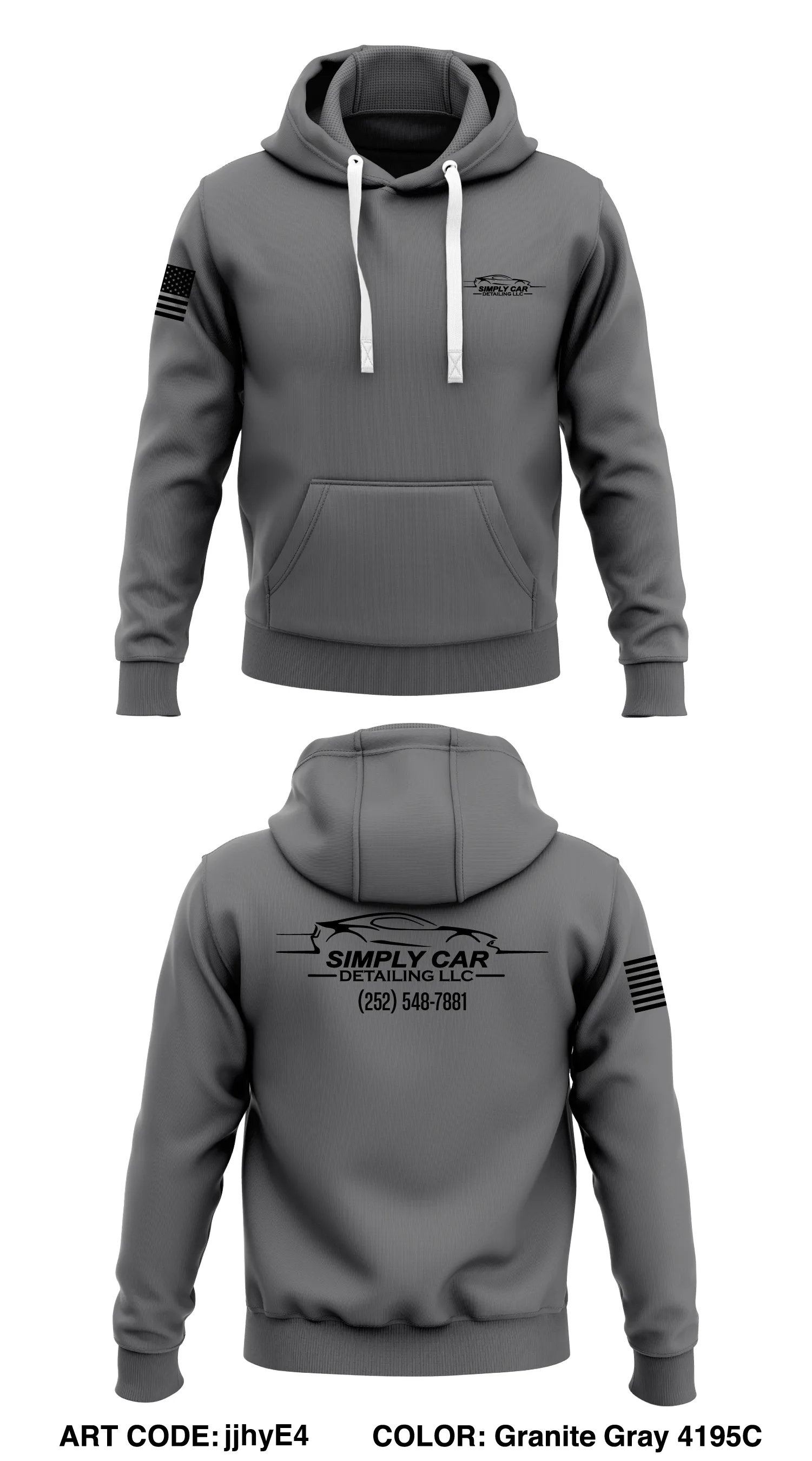 Simply Car Detailing LLC Store 1  Core Men's Hooded Performance Sweatshirt - jjhyE4