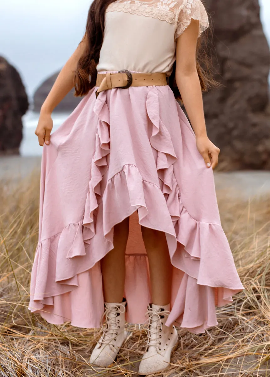 Sitara Skirt in Pink Sand