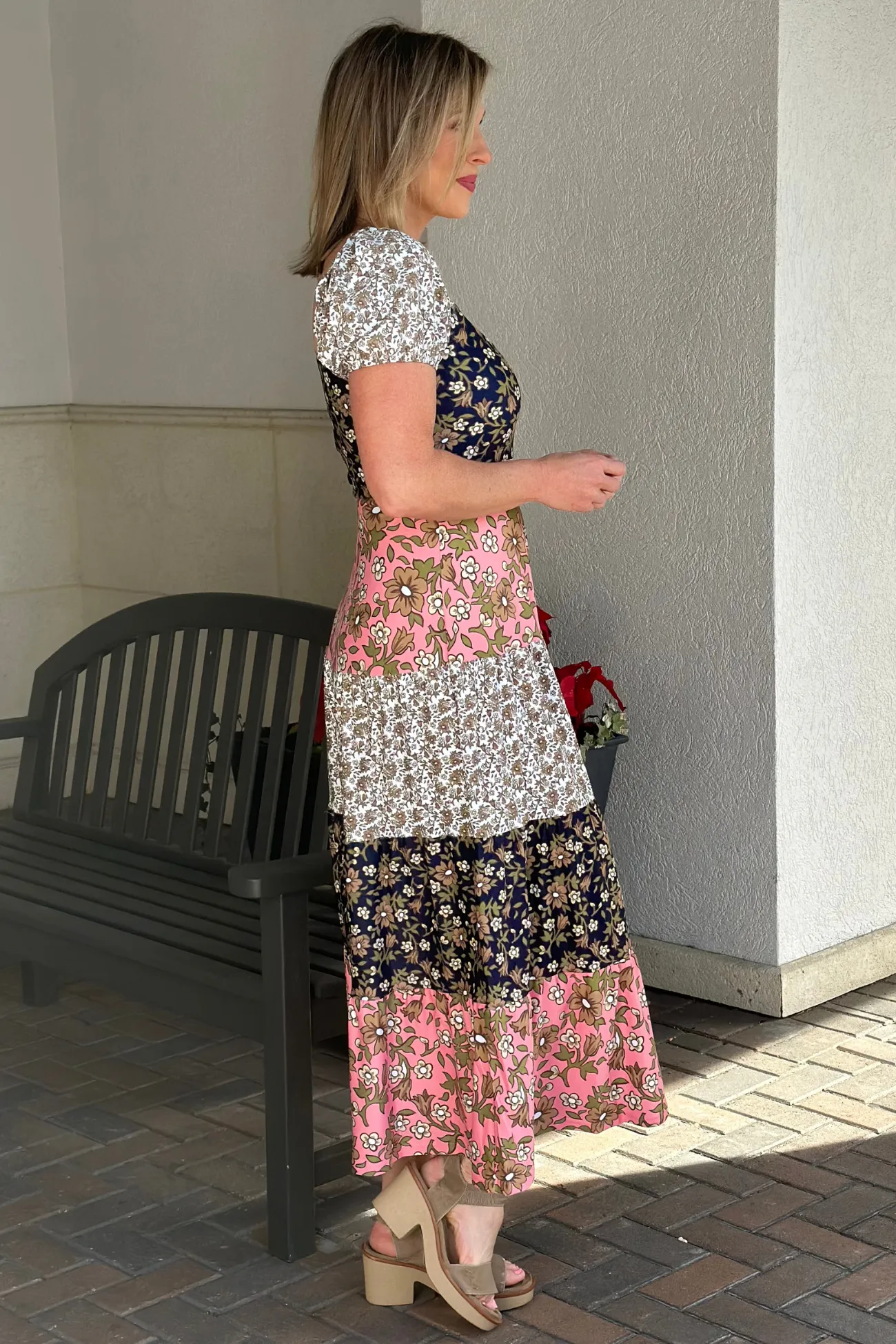 Smith & Quinn Heidi Dried Petals Maxi Dress
