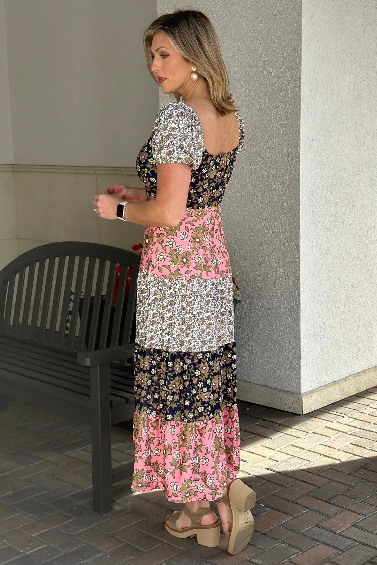 Smith & Quinn Heidi Dried Petals Maxi Dress