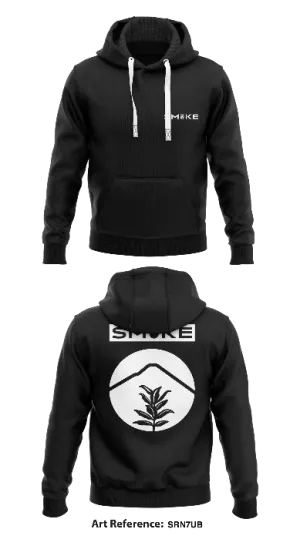 SMoKe Cigar Lounge Core Men's Hooded Performance Sweatshirt - srN7Ub
