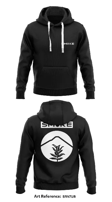 SMoKe Cigar Lounge Core Men's Hooded Performance Sweatshirt - srN7Ub