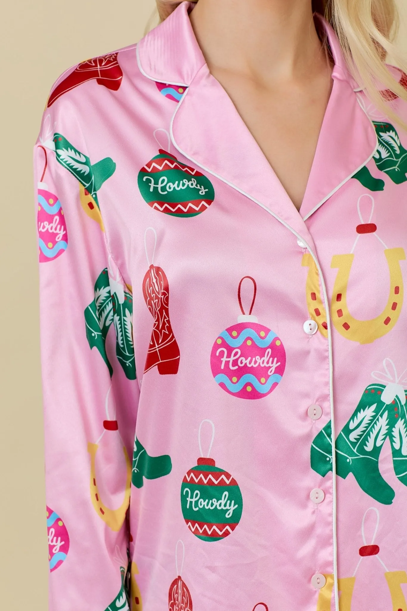 Southern Holiday PJ Top