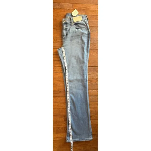 St. Johns Bay midrise Bootcut Jeans Ladies 20 Tall light blue NWT
