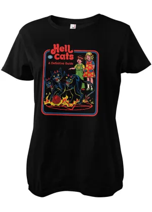 Steven Rhodes Hell Cats Girly T-Shirt Black