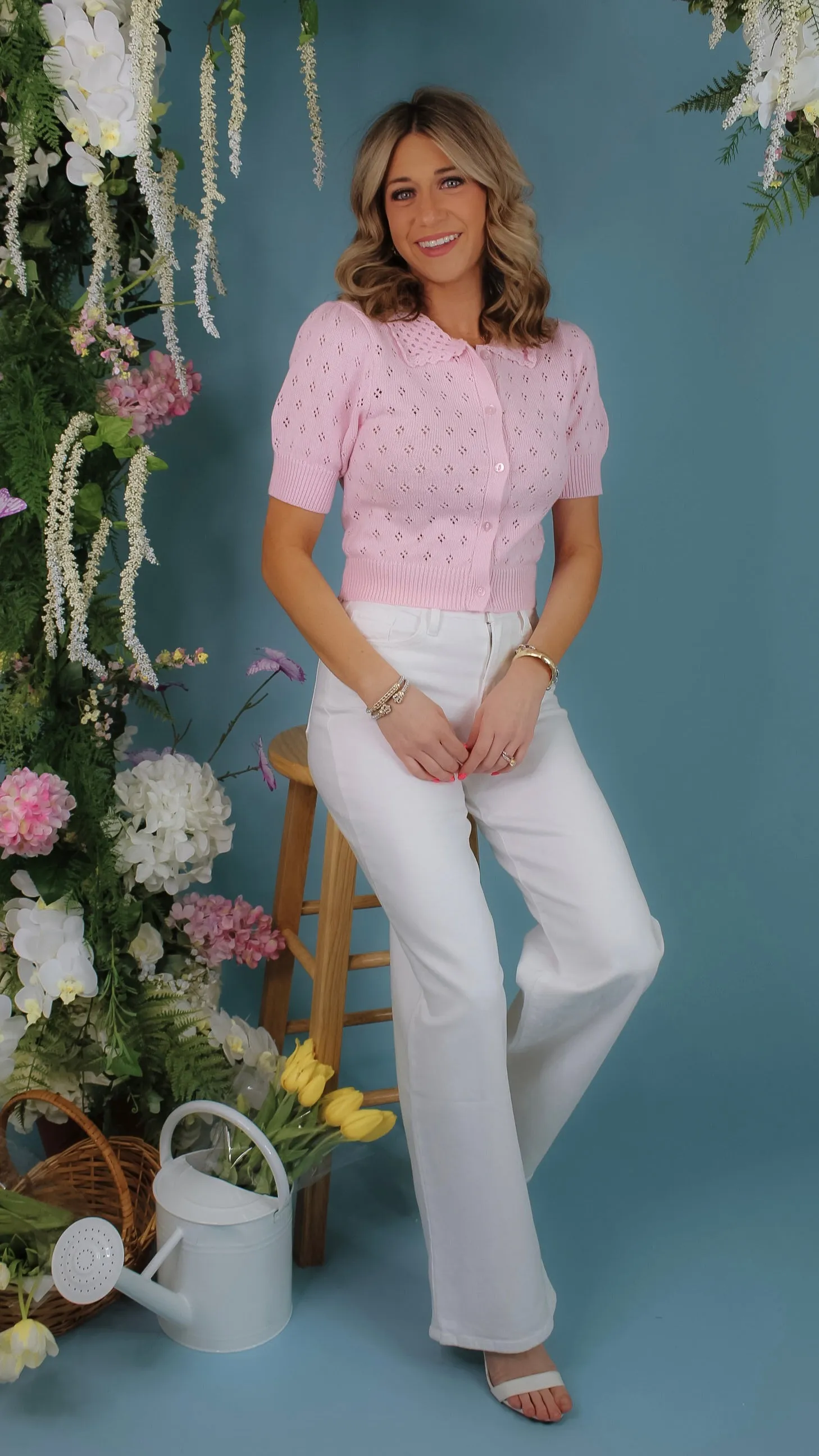 Summer Afternoon White Jeans