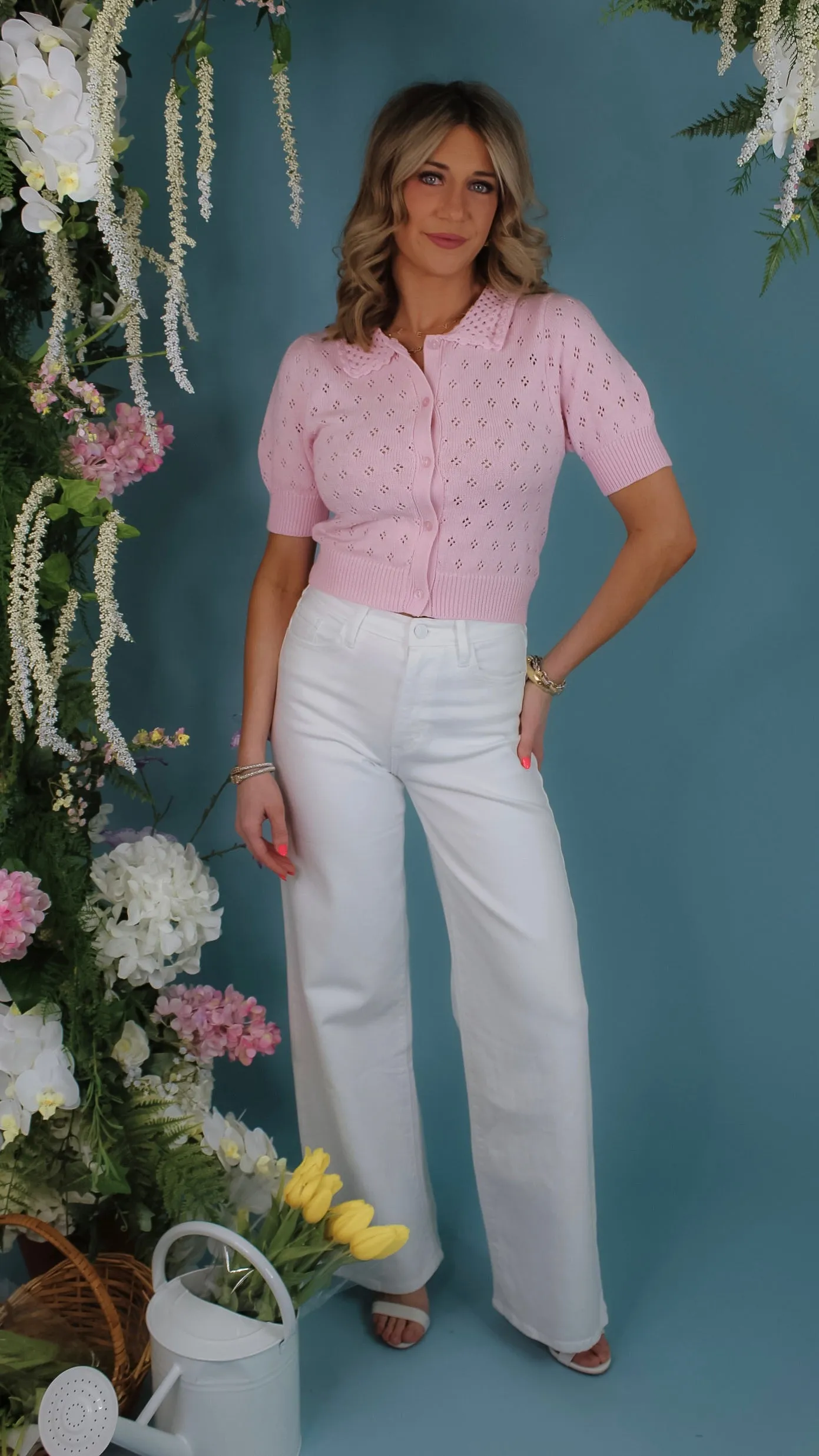 Summer Afternoon White Jeans