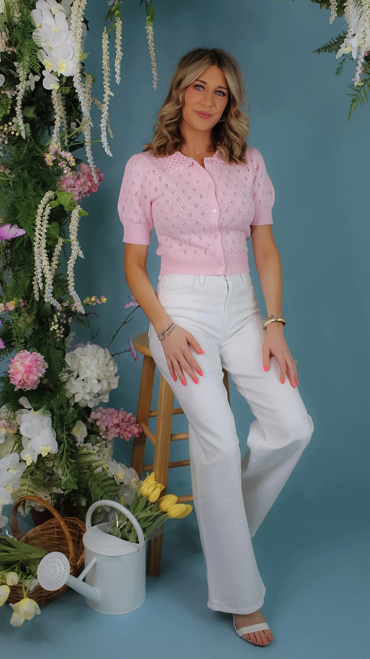 Summer Afternoon White Jeans