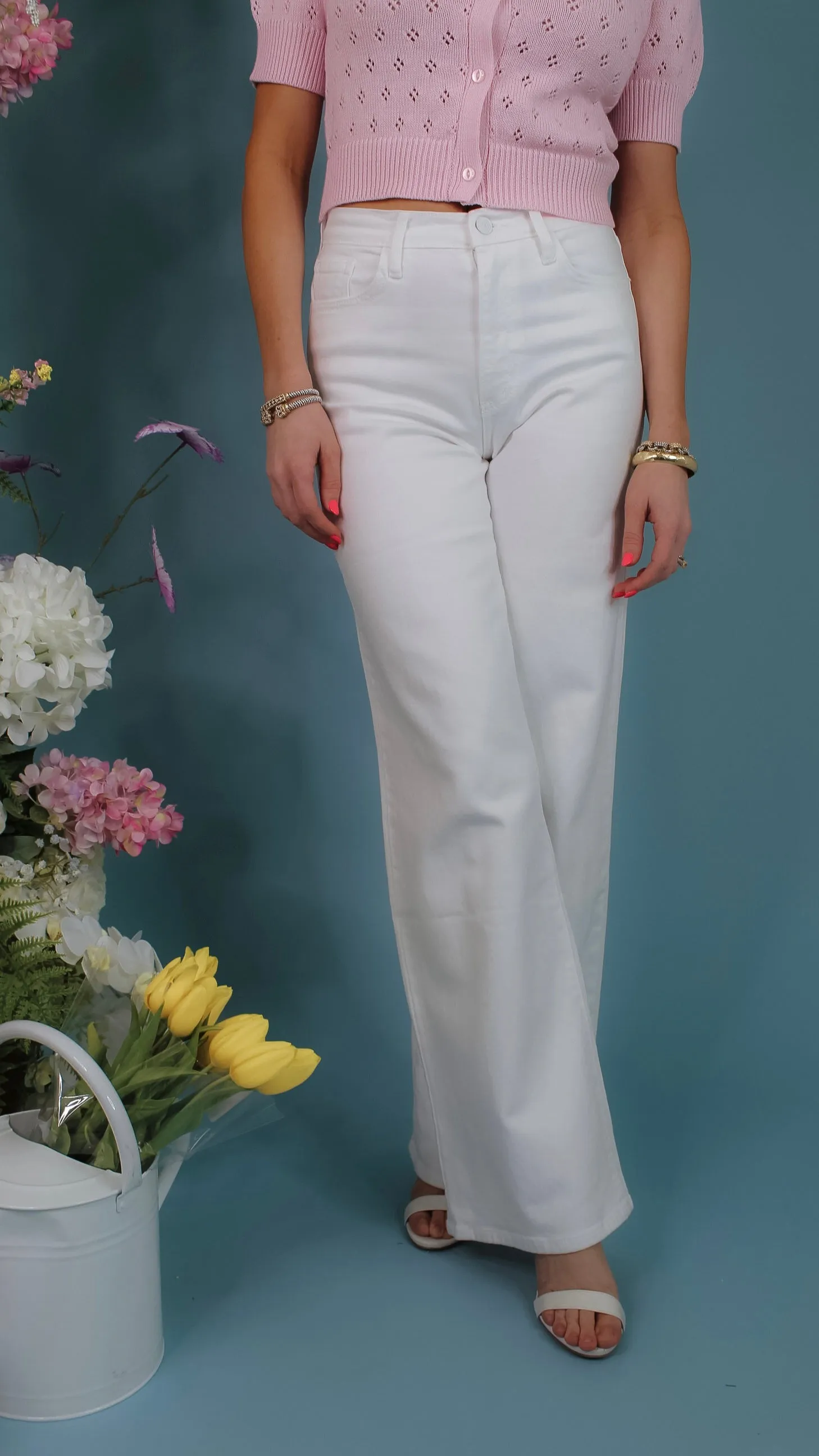 Summer Afternoon White Jeans