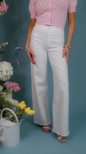 Summer Afternoon White Jeans