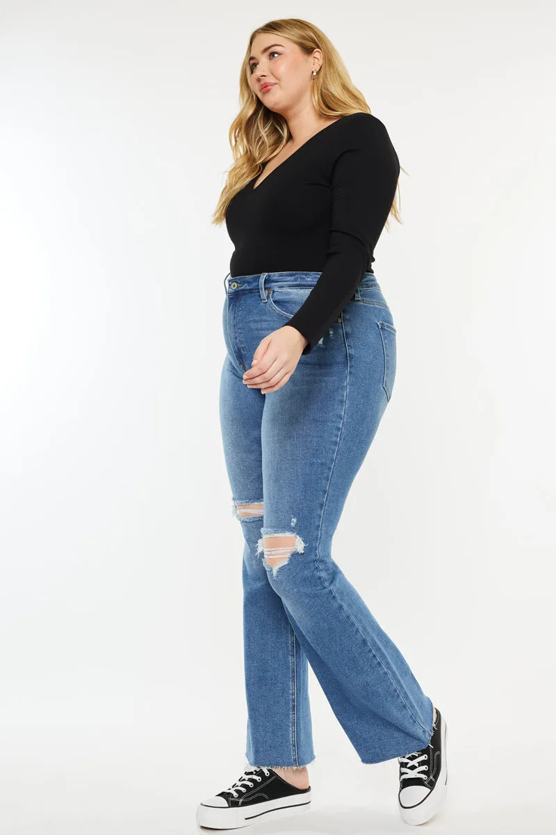 Sunflower High Rise Bootcut Jeans ( Plus Size)