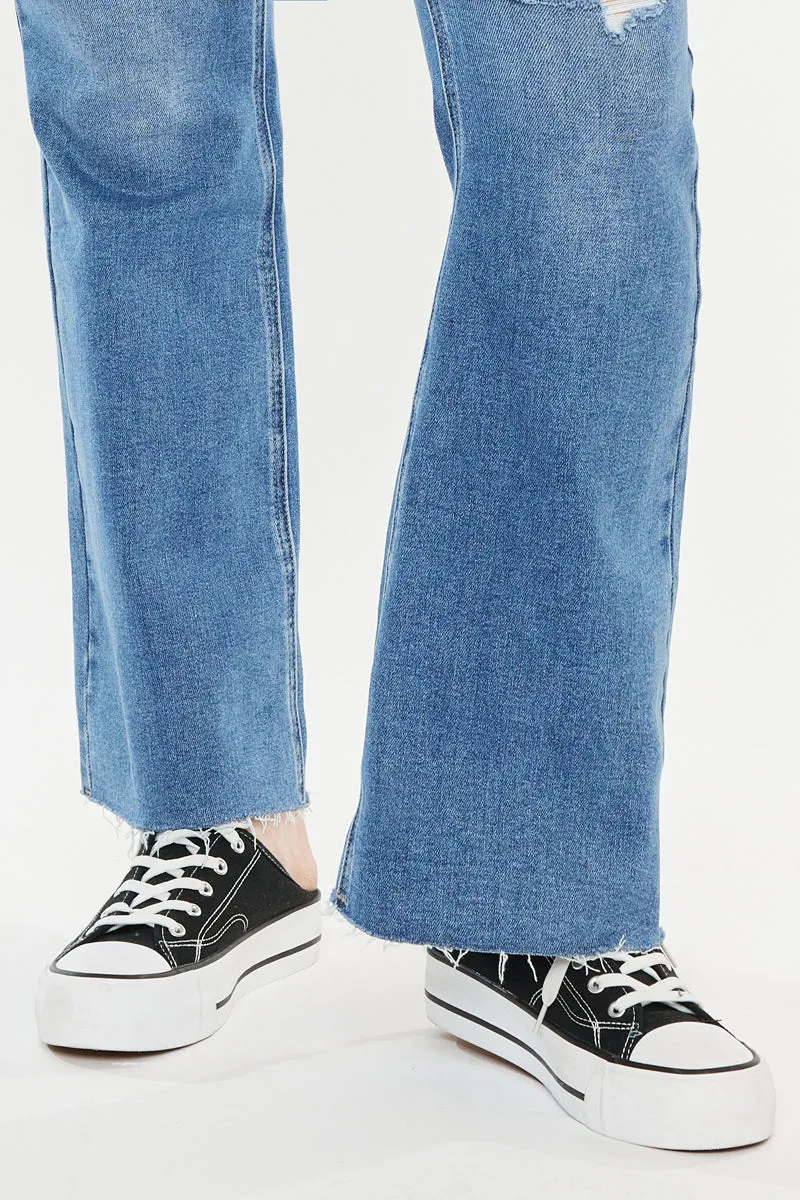 Sunflower High Rise Bootcut Jeans ( Plus Size)