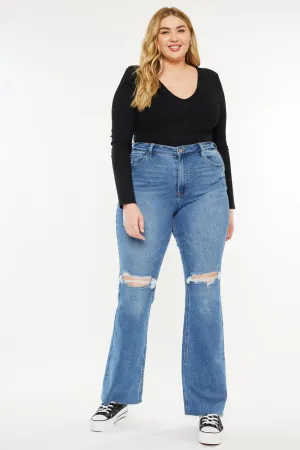 Sunflower High Rise Bootcut Jeans ( Plus Size)